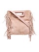 Maje Suede Top Handle Bag