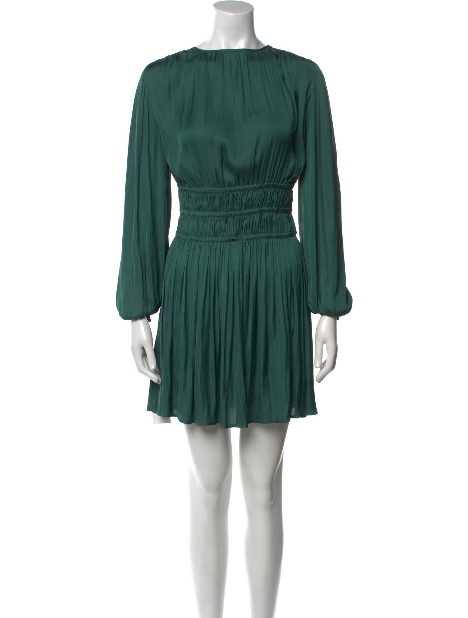 Maje Bateau Neckline Mini Dress