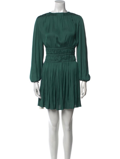 Maje Bateau Neckline Mini Dress