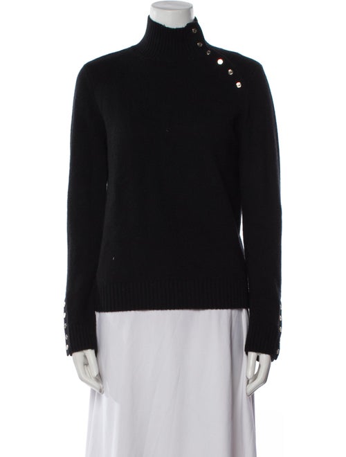 Maje Turtleneck Long Sleeve Sweatshirt