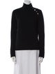 Maje Turtleneck Long Sleeve Sweatshirt
