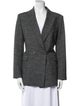 Maje Houndstooth Print Blazer
