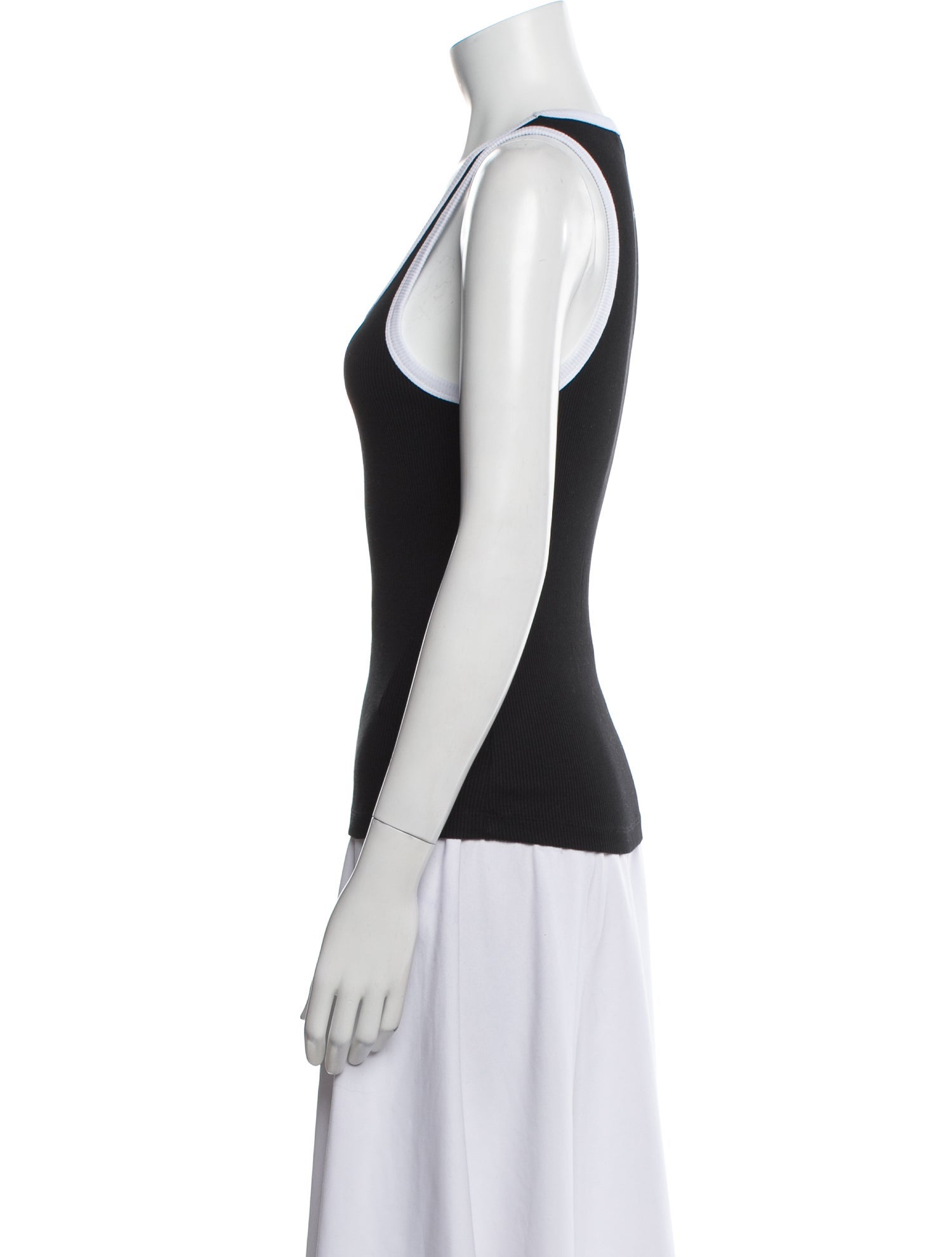 Maje Scoop Neck Sleeveless Top