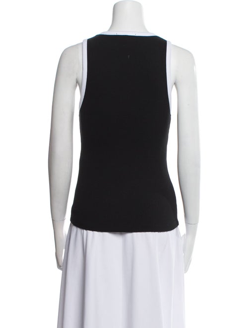 Maje Scoop Neck Sleeveless Top