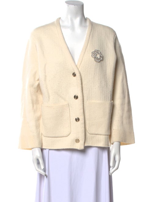 Maje Wool V-Neck Sweater