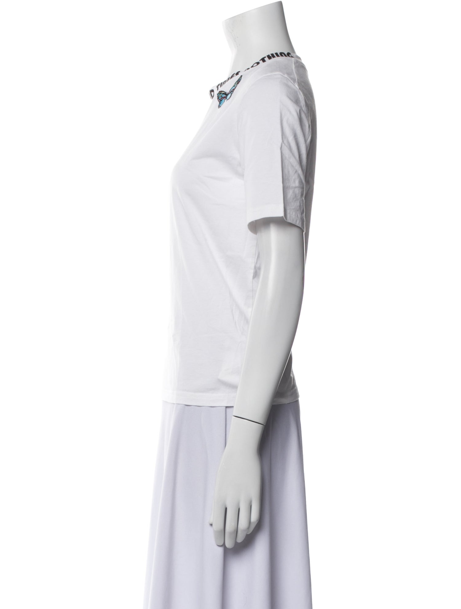 Maje Crew Neck Short Sleeve T-Shirt