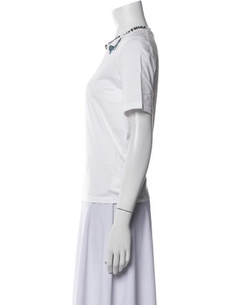 Maje Crew Neck Short Sleeve T-Shirt