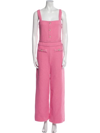 Maje Square Neckline Jumpsuit