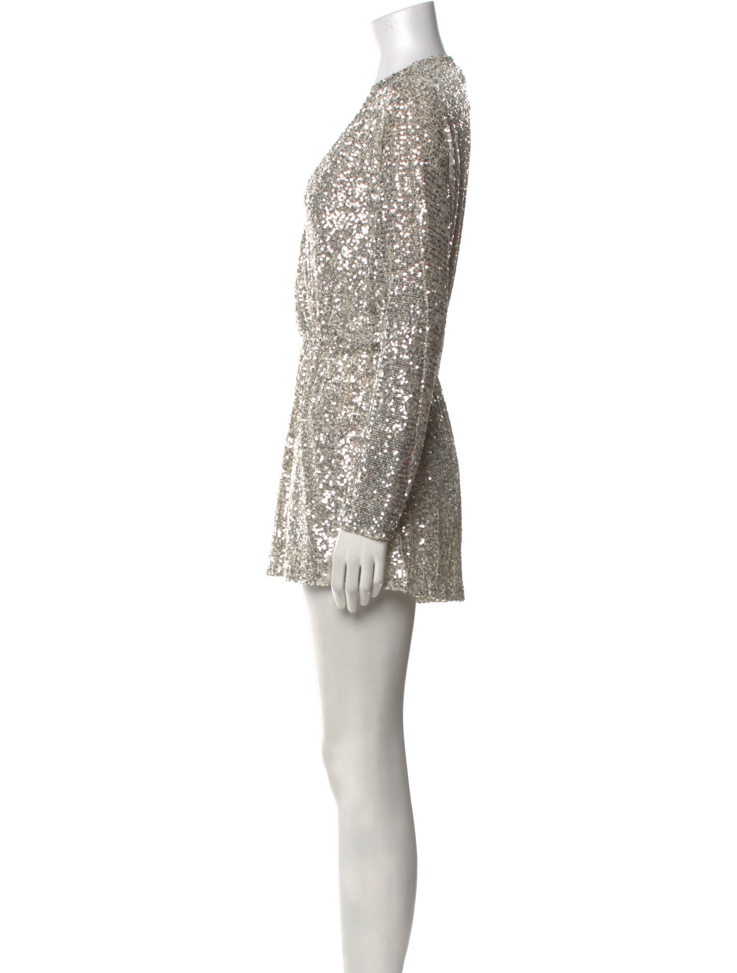 Maje Sequin Patterned Romper w/ Tags