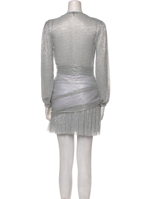 Maje V-Neck Mini Dress