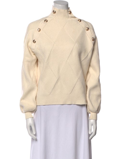 Maje Mock Neck Sweater