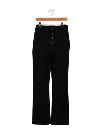 Maje Mid-Rise Straight Leg Jeans