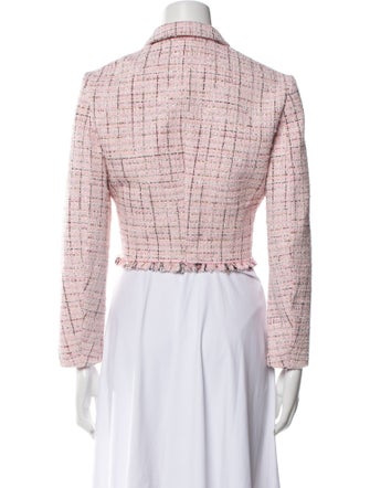 Maje Tweed Pattern Evening Jacket