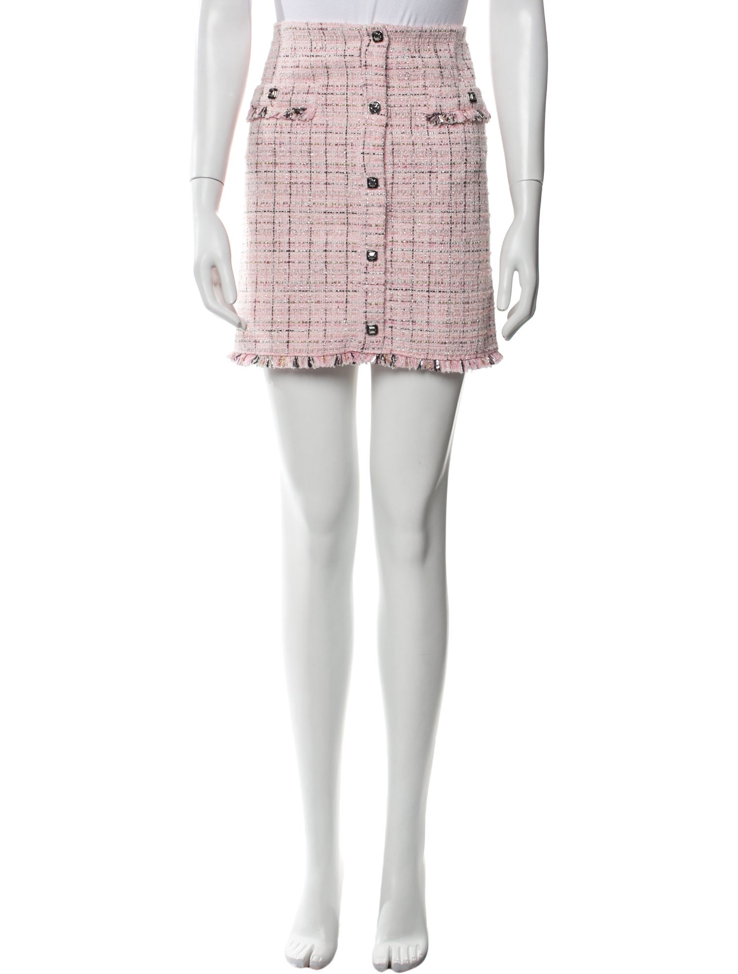 Maje Printed Mini Skirt