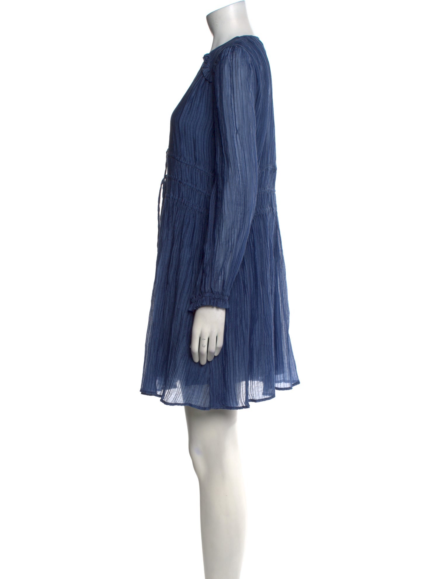 Maje V-Neck Mini Dress