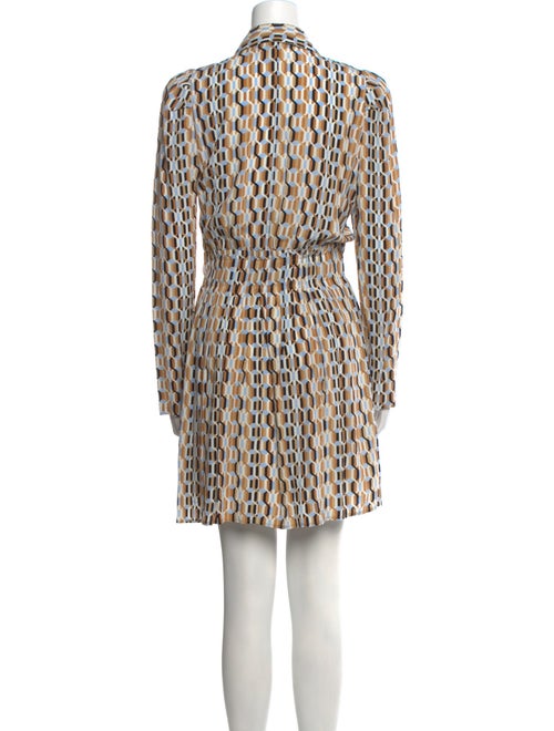 Maje Animal Print Mini Dress