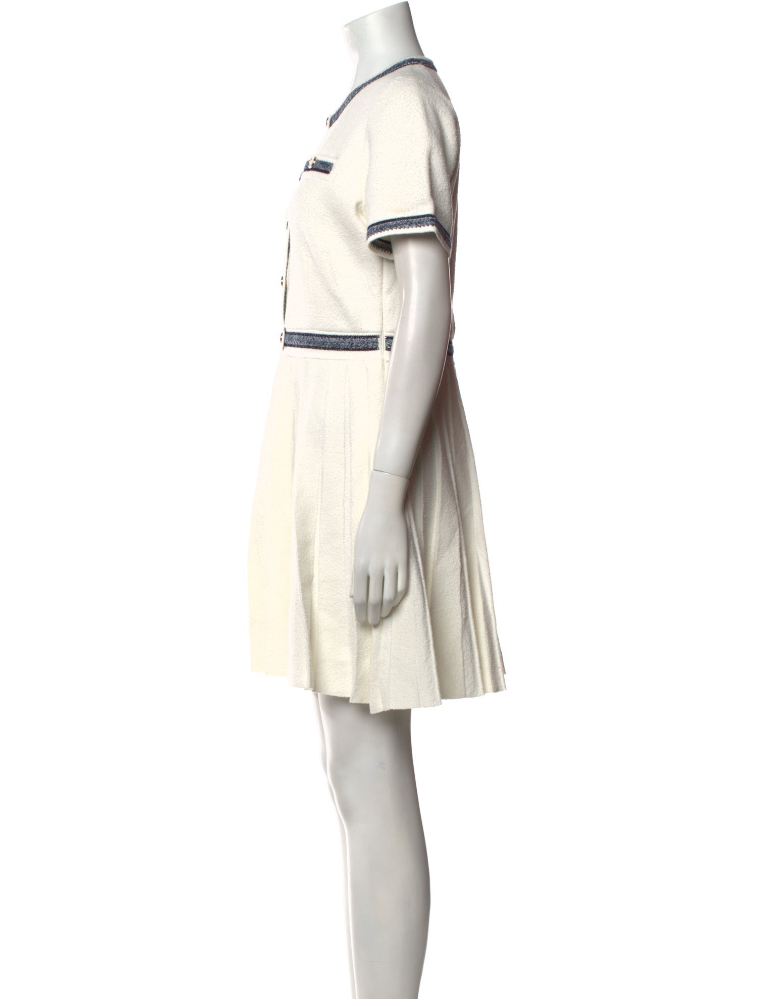 Maje Crew Neck Mini Dress w/ Tags