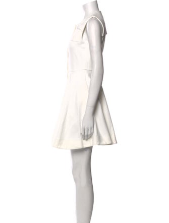 Maje Crew Neck Mini Dress