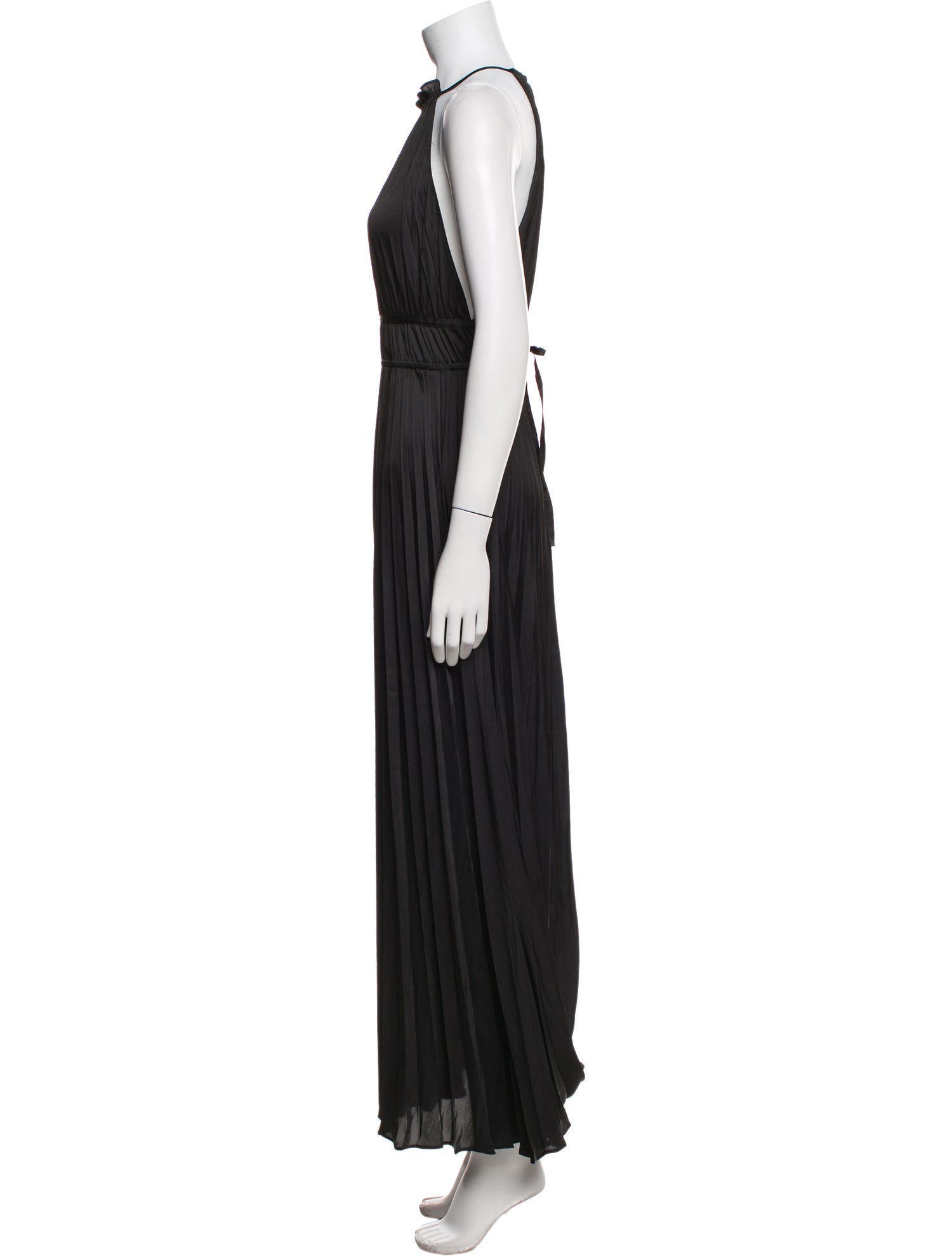 Maje Halterneck Long Dress