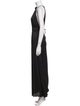 Maje Halterneck Long Dress