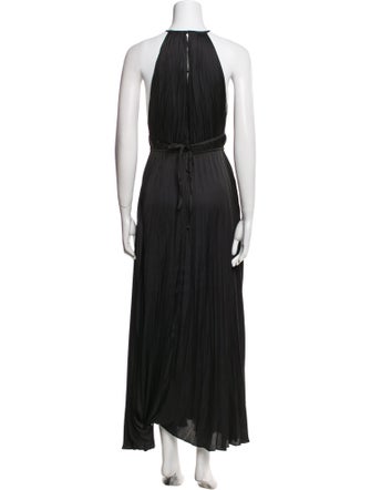 Maje Halterneck Long Dress