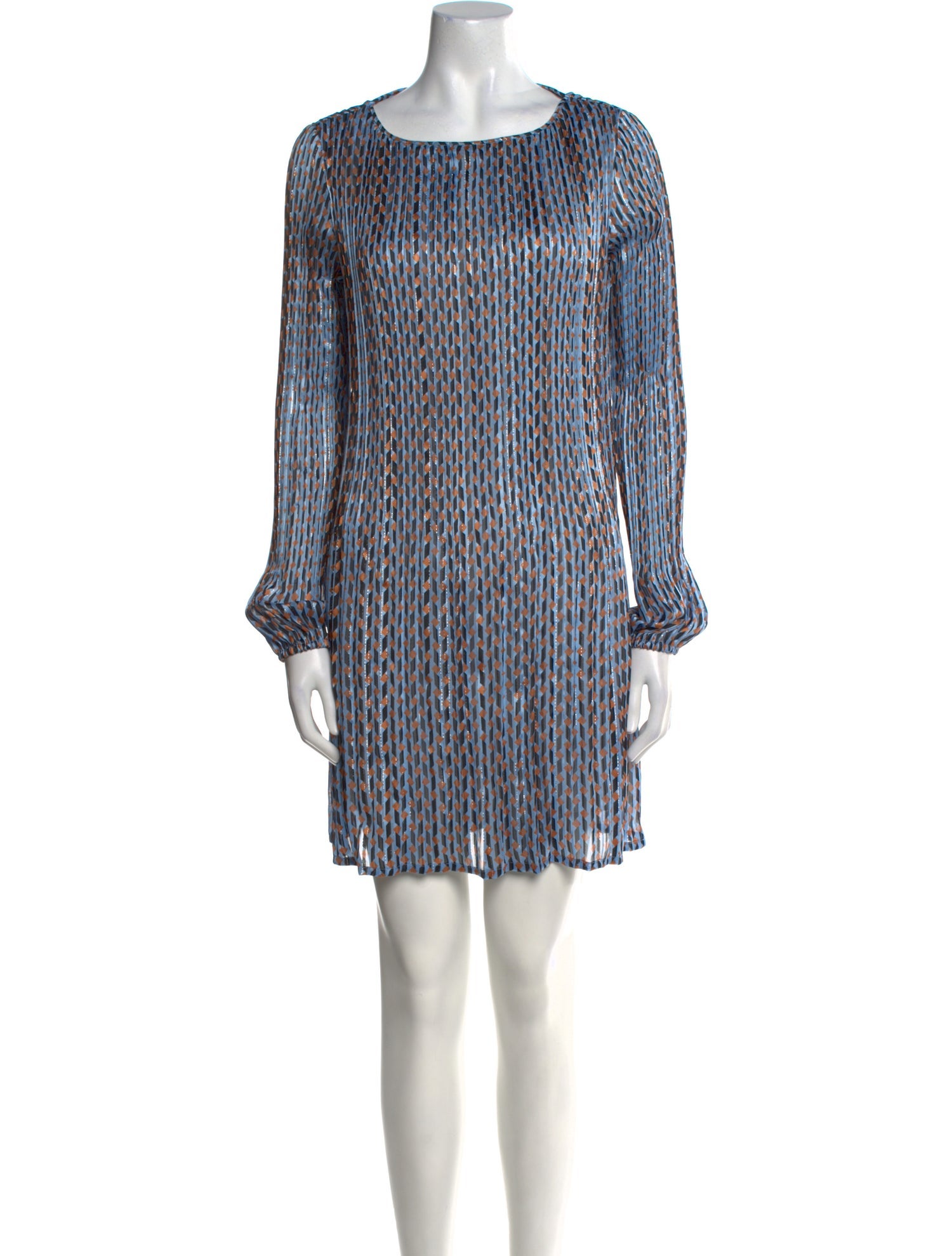 Maje Striped Mini Dress