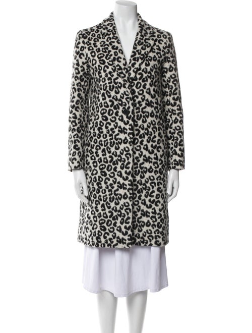 Maje Animal Print Coat