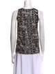 Maje Silk Animal Print Top