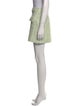 Maje Tweed Pattern Mini Skirt