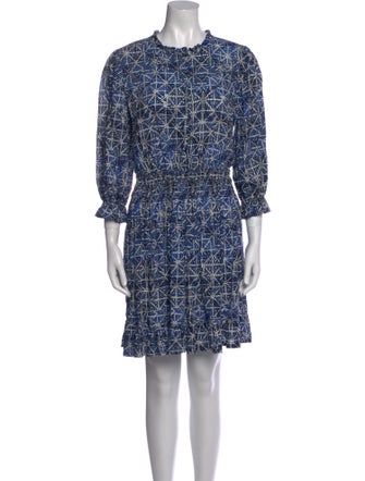 Maje Printed Knee-Length Dress