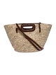 Maje Raffia Bucket Bag