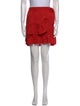 Maje Ruffle Embellishment Knee-Length Skirt