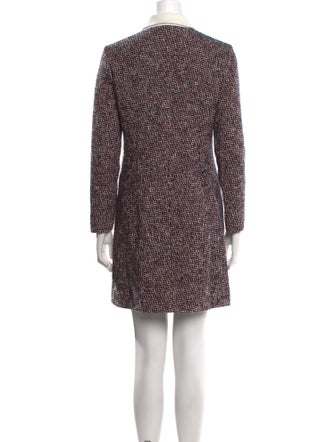 Maje Printed Mini Dress