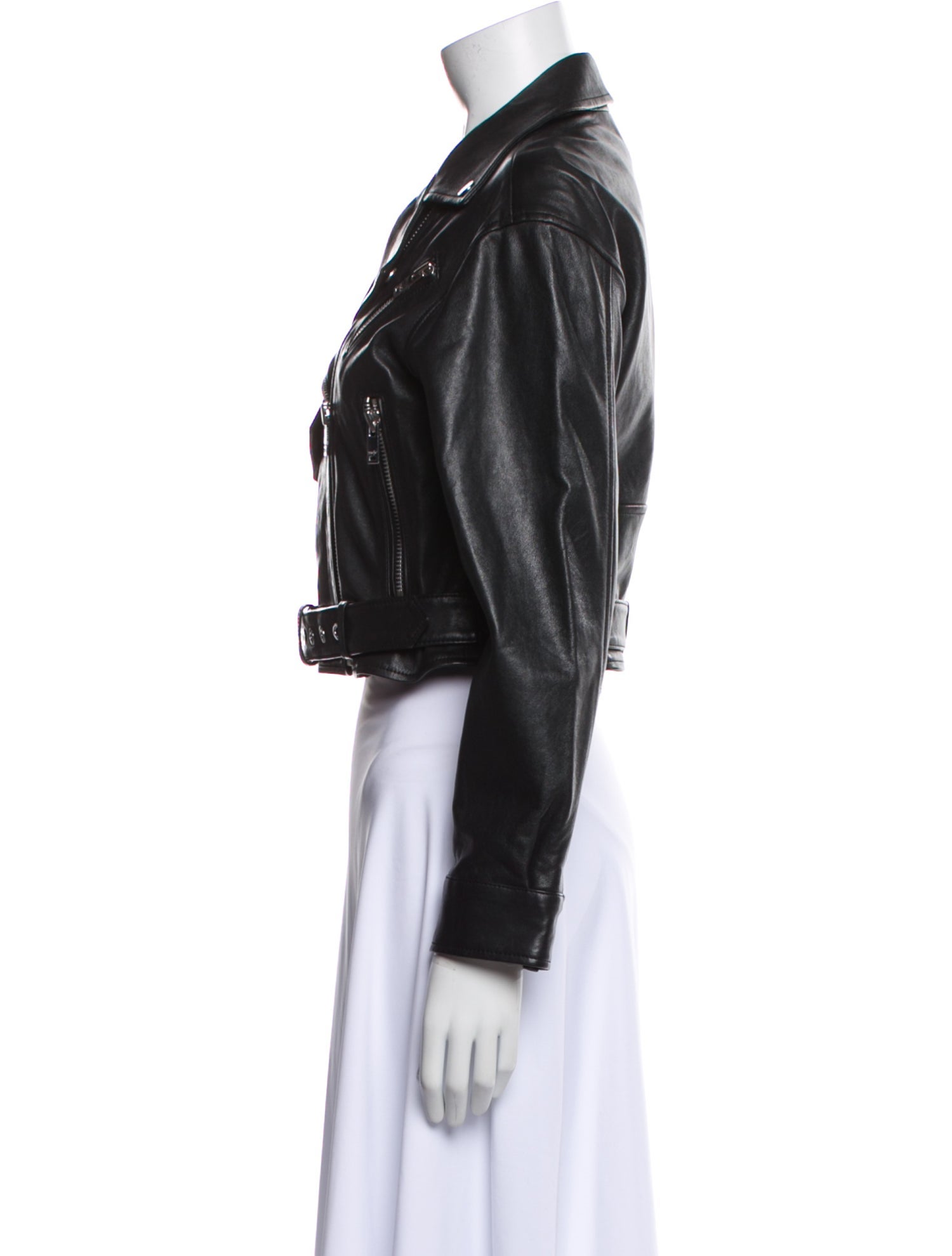 Maje Leather Biker Jacket