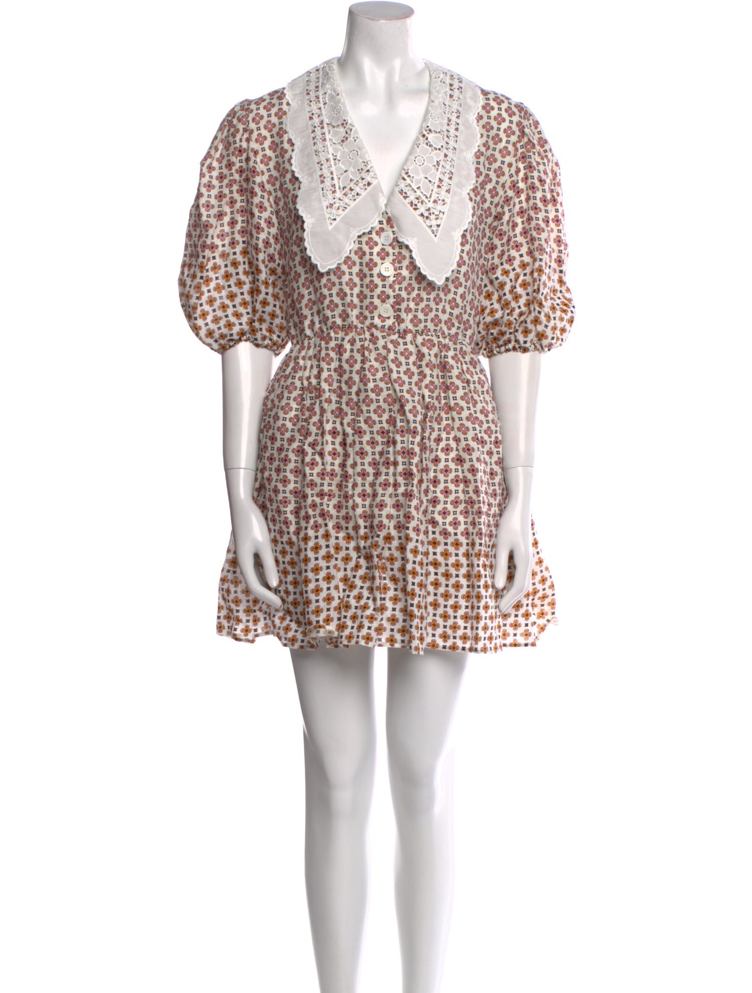 Maje Printed Mini Dress w/ Tags