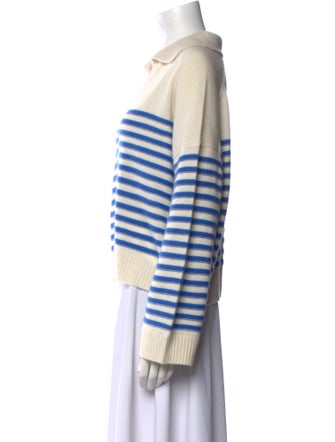Maje Cashmere Striped Sweater