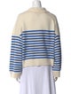 Maje Cashmere Striped Sweater