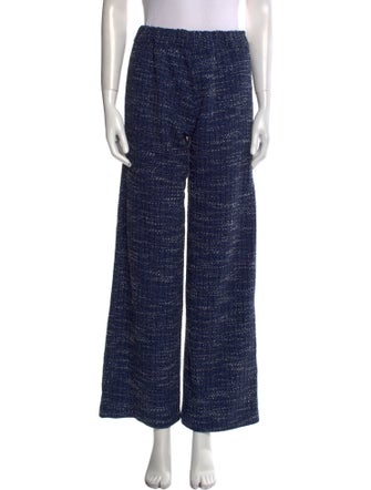 Maje Striped Wide Leg Pants