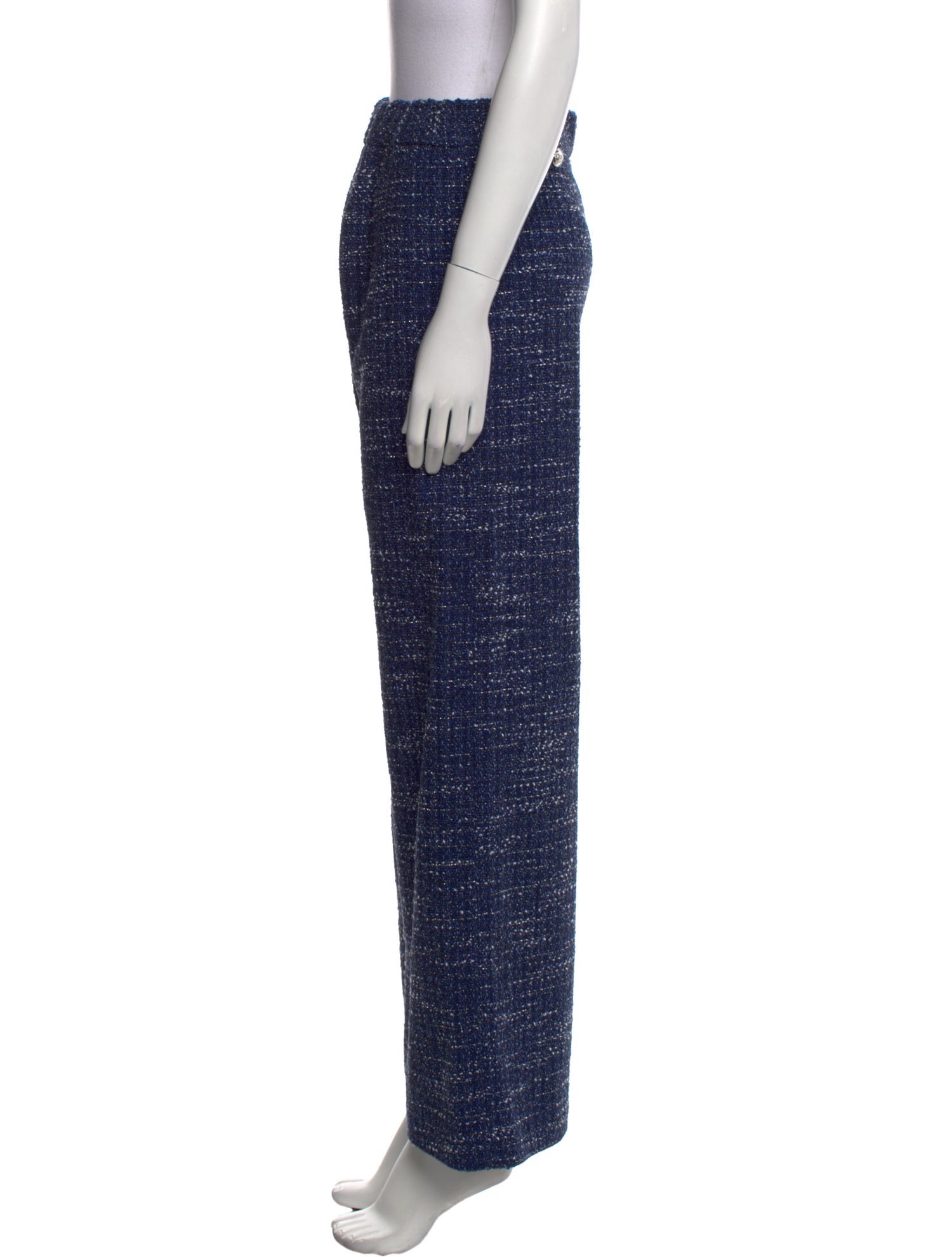 Maje Striped Wide Leg Pants