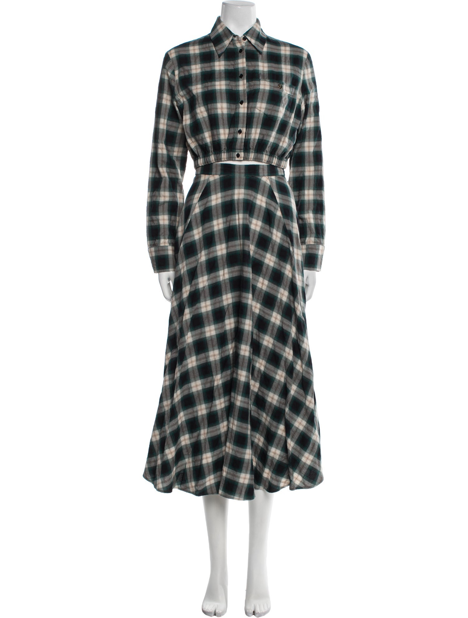 Maje Printed Skirt Set