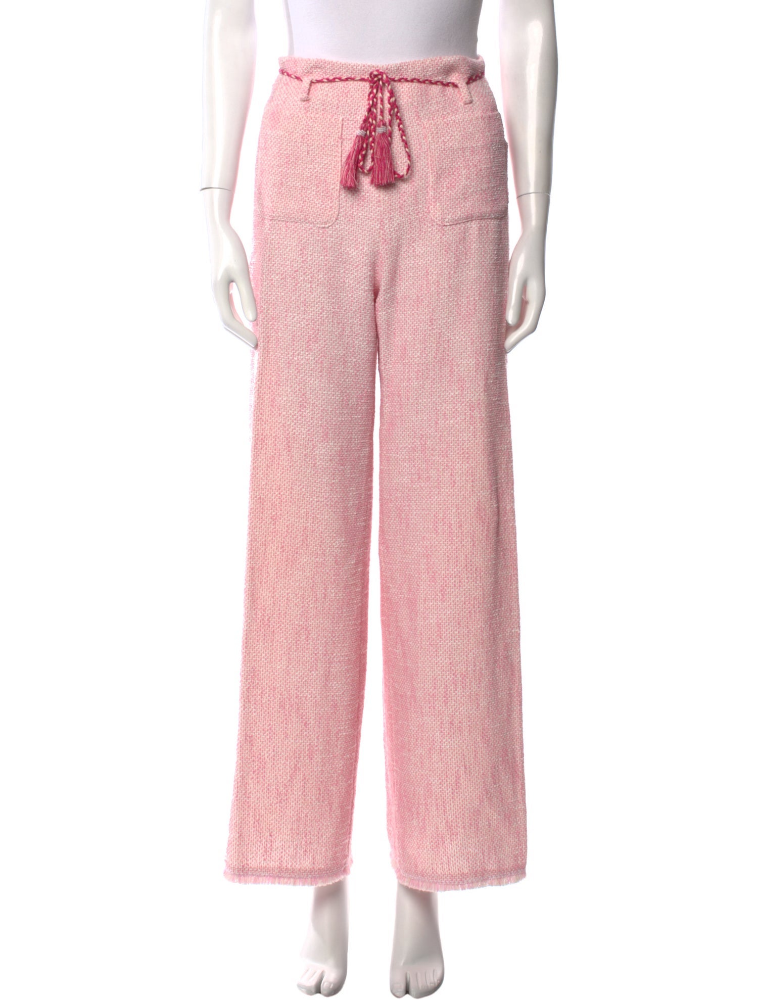 Maje Printed Wide Leg Pants