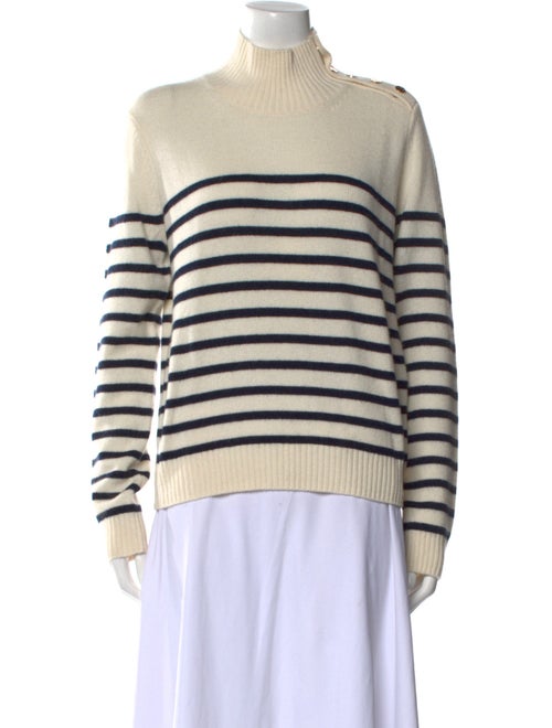 Maje Cashmere Striped Sweater