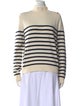 Maje Cashmere Striped Sweater