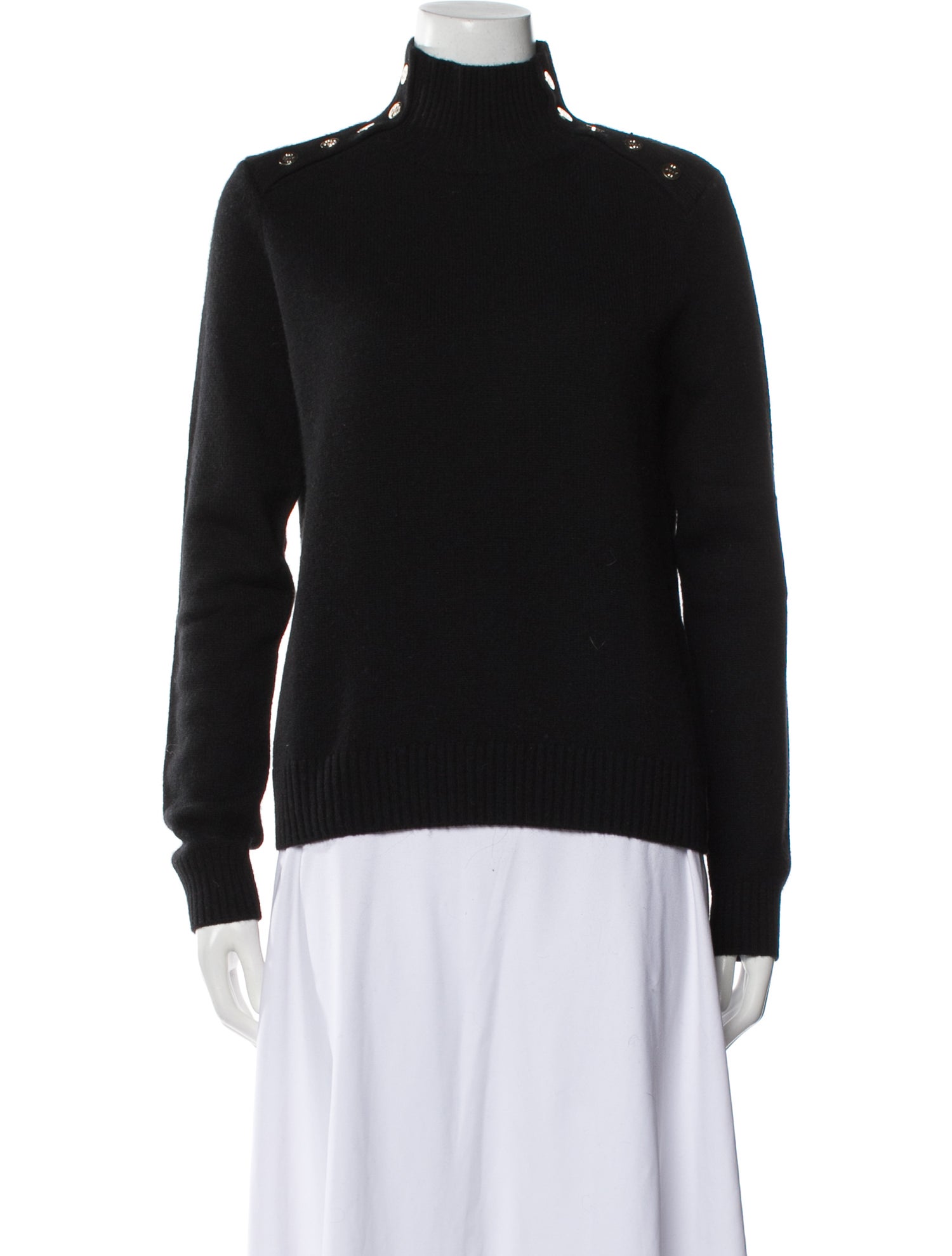 Maje Cashmere Turtleneck Sweater