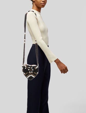 Maje Leather Bucket Bag