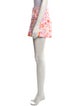 Maje Floral Print Mini Shorts