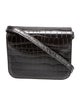 Maje Embossed Leather Crossbody Bag