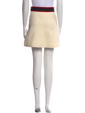 Maje Tweed Pattern Mini Skirt