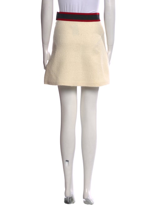 Maje Tweed Pattern Mini Skirt