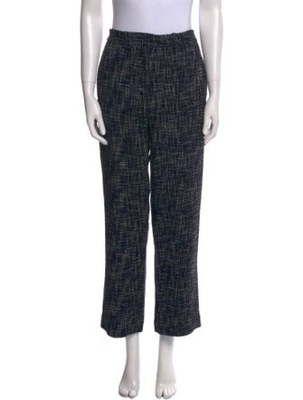 Maje Printed Wide Leg Pants